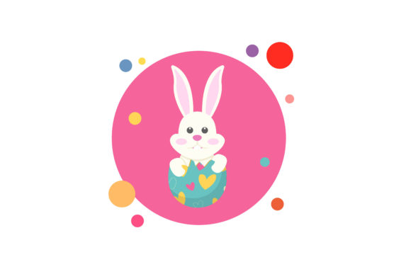 Download Easter Egg Colorful Heart Circle Bubbles - Colorful heart Collection