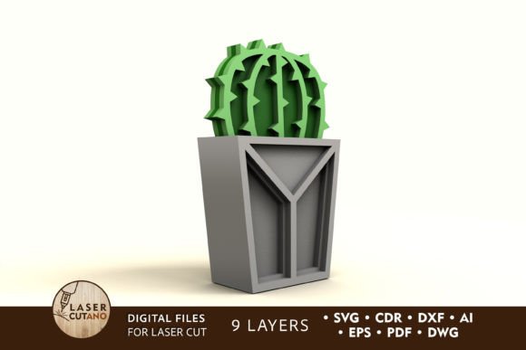 Download Succulemt Decoration Mutilayer Template - Decoration Collection