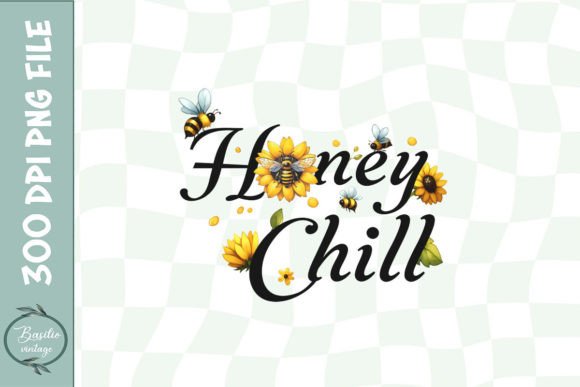 Download Inspiration Honey Chill Floral Bee PNG - Floral bee Collection